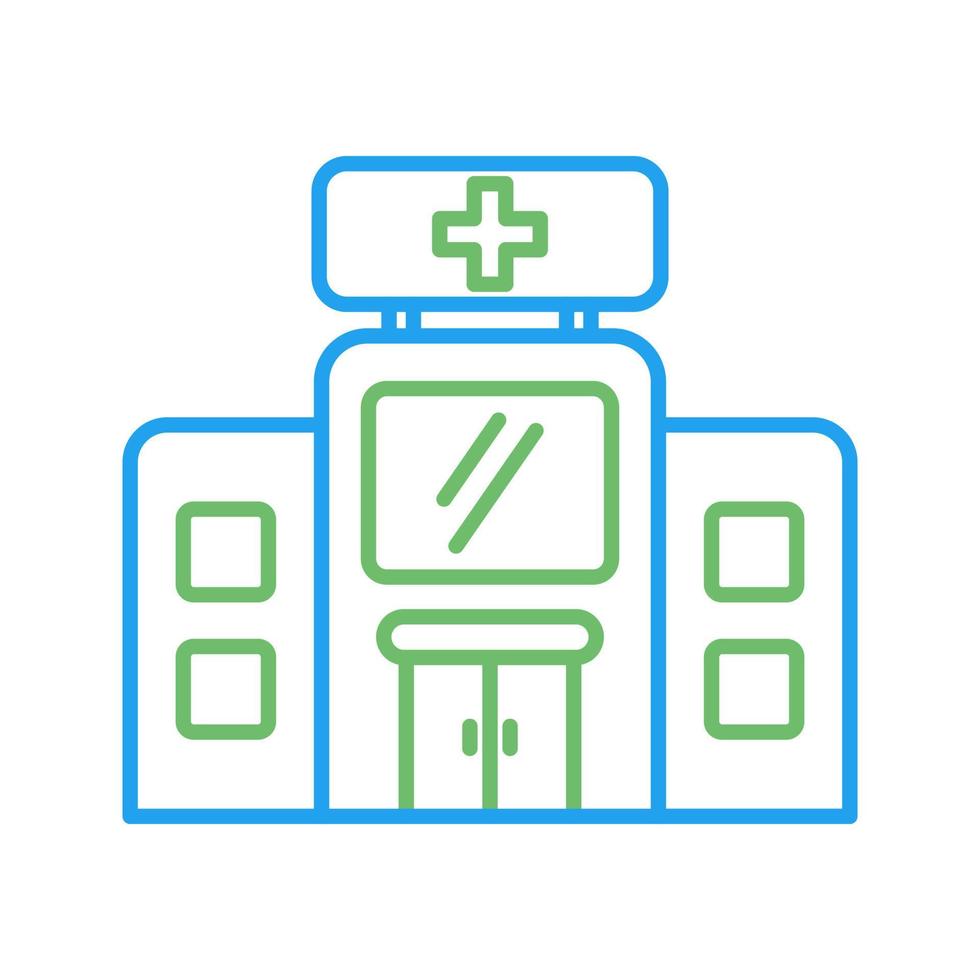 ziekenhuis vector pictogram