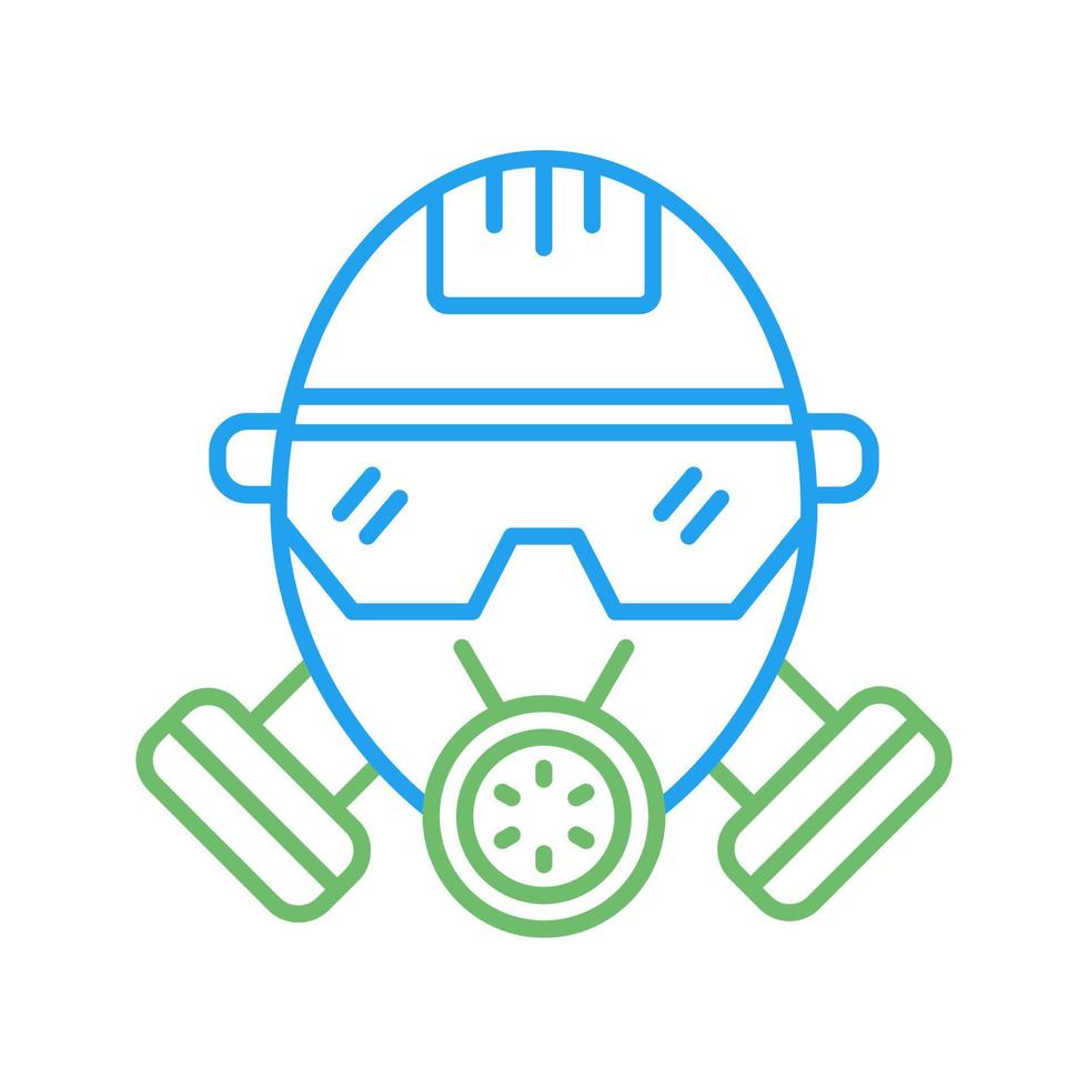 gasmasker vector icon