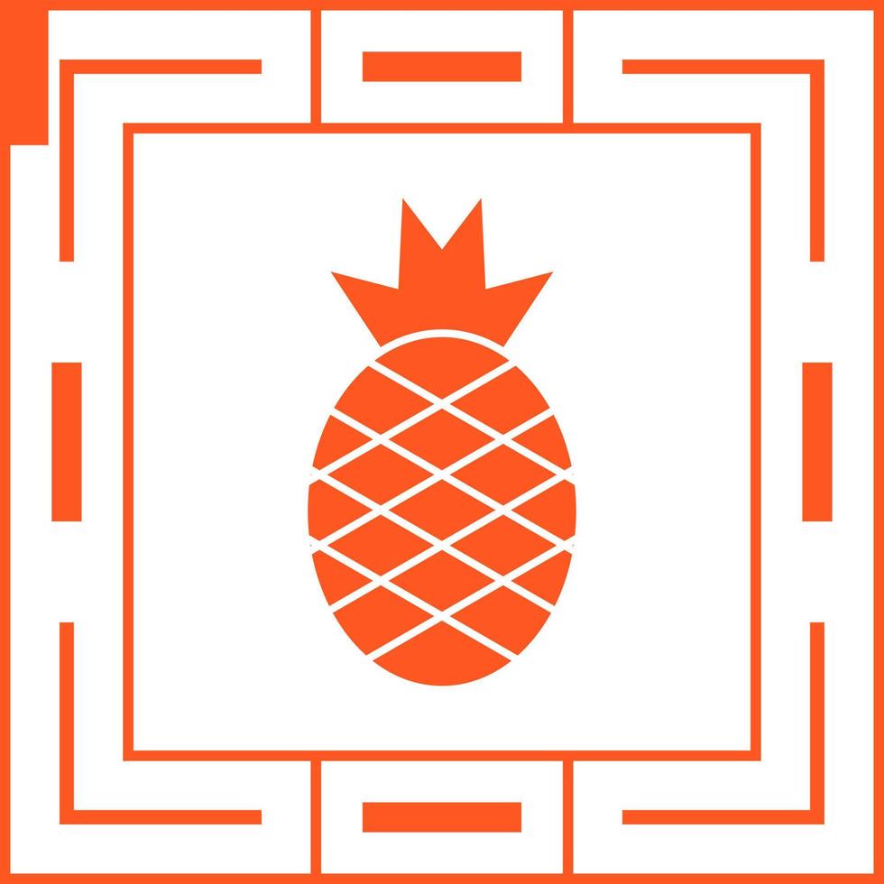 ananas vector icoon