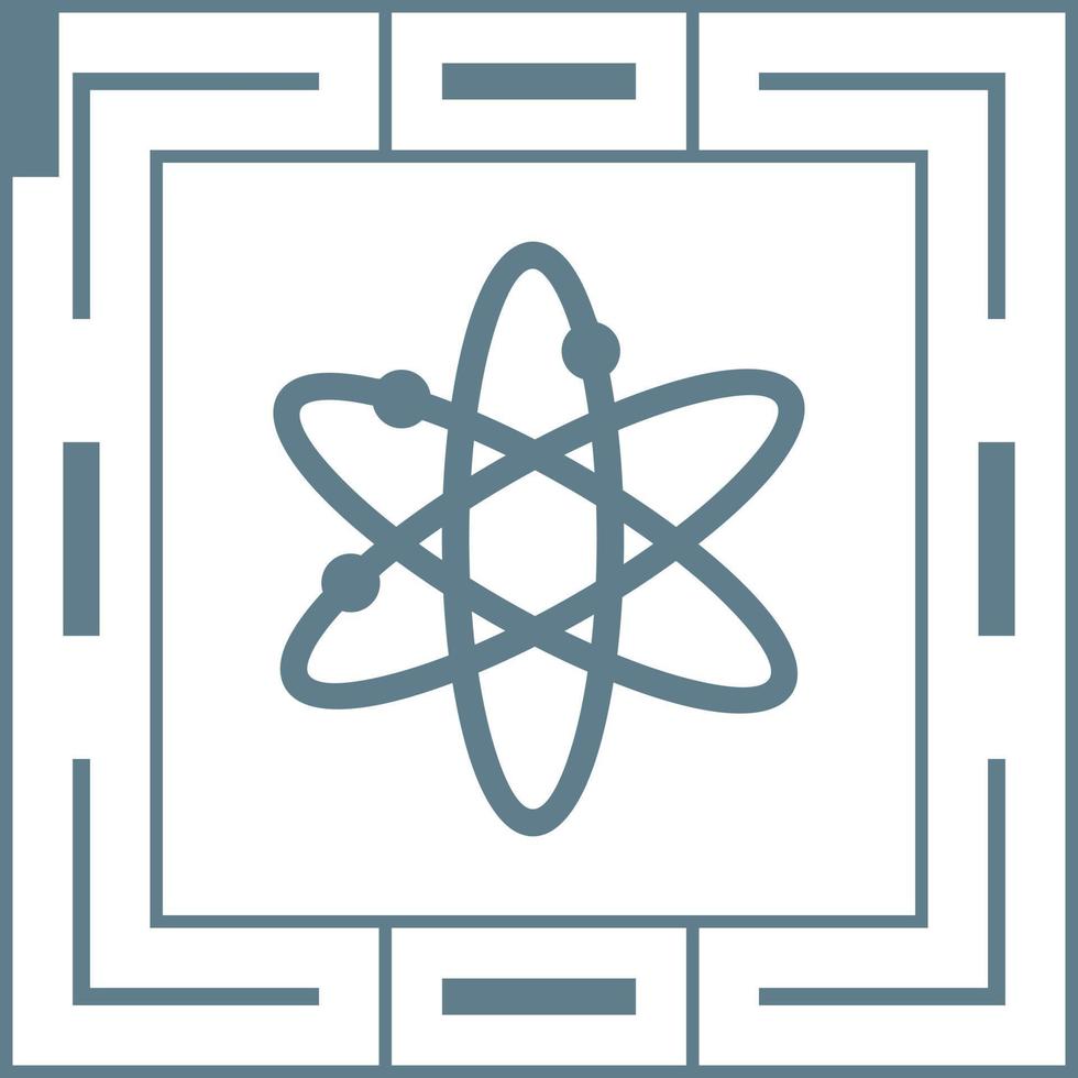 atomair structuur vector icoon