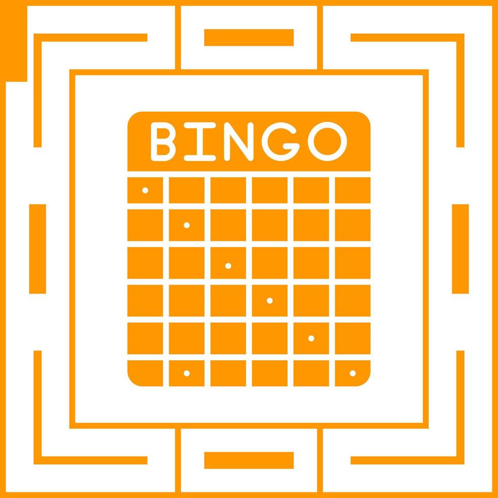 bingo vector icoon