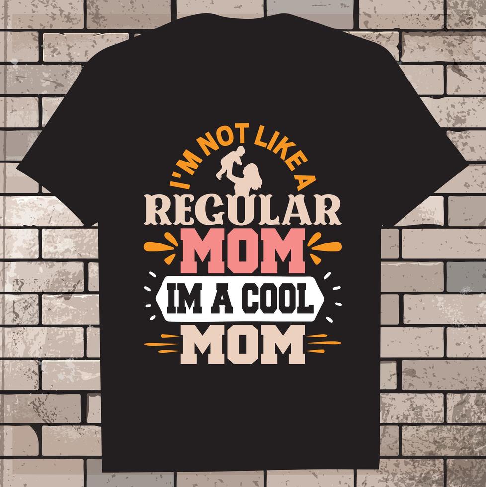 moeder dag t-shirt ontwerp vector