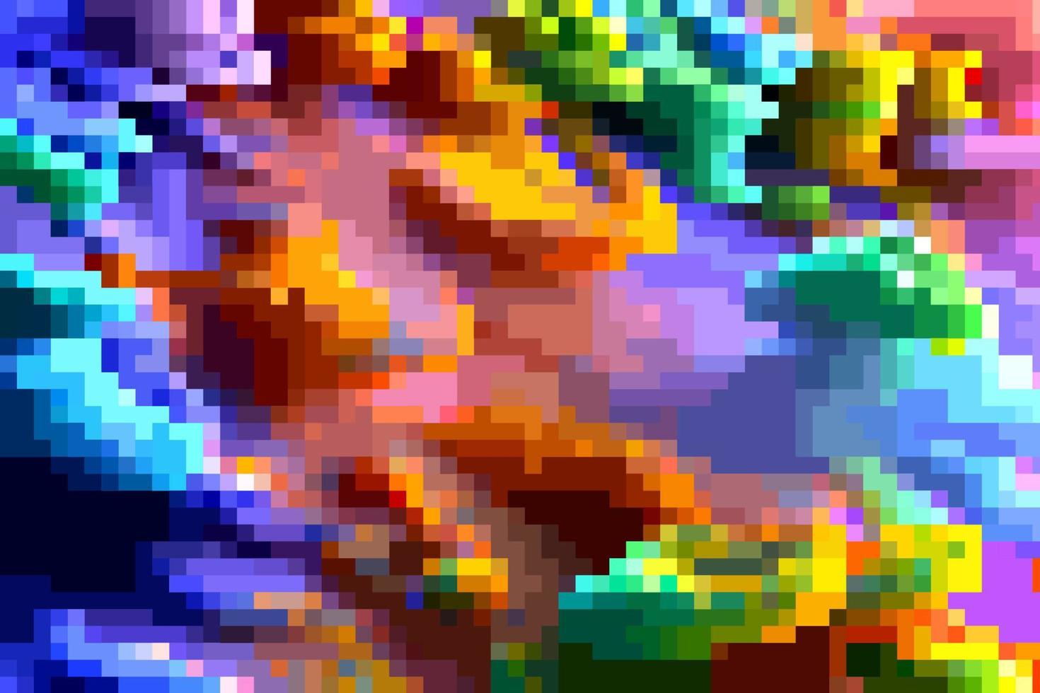 8-bits pixel abstract vector backdrop achtergrond kleur kleurrijk concept creatief kunst
