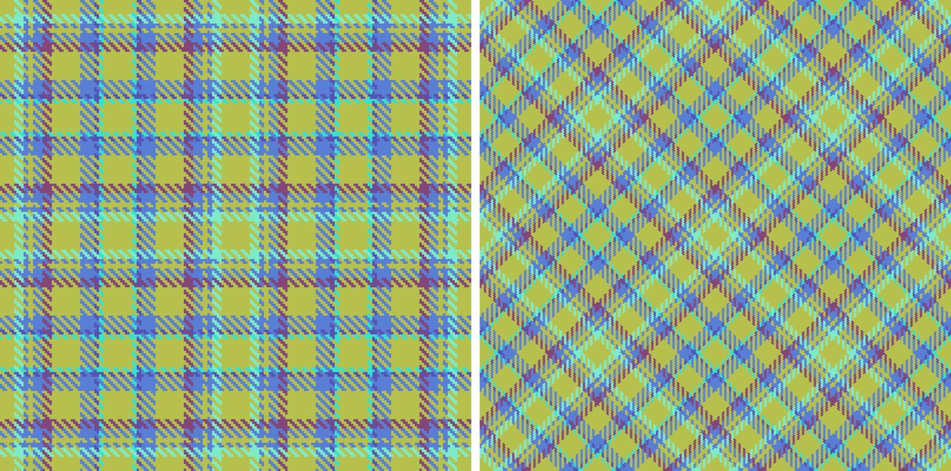 structuur Schotse ruit vector. plaid textiel patroon. kleding stof controleren naadloos achtergrond. vector