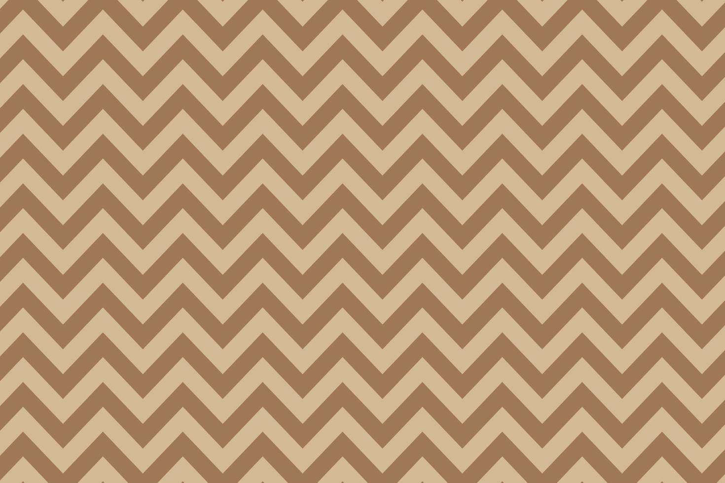 retro bruin chevron Golf type zigzag lijnen patroon. visgraat structuur vector achtergrond.