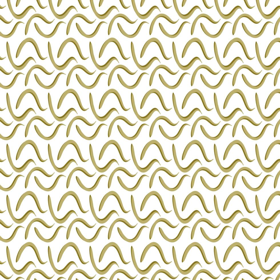 golvende gouden ornament - vector plat patroon. textiel- en stoffendruk, interieur.