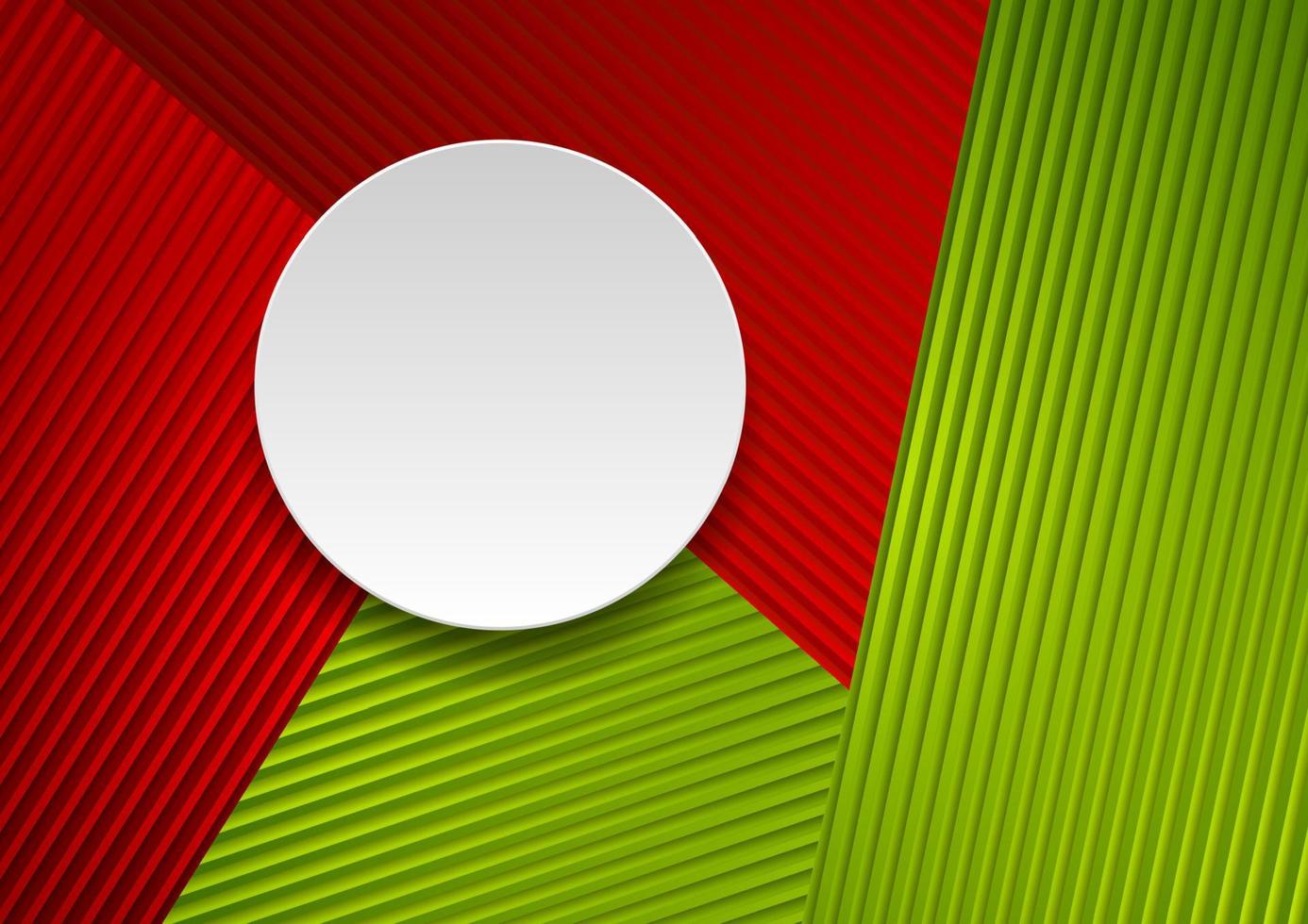 rood en groen abstract gestreept zakelijke achtergrond vector
