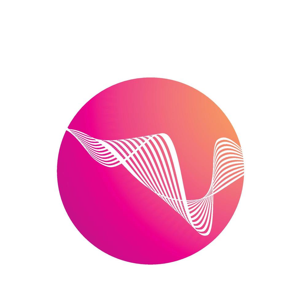 geluid golven logo vector illustratie