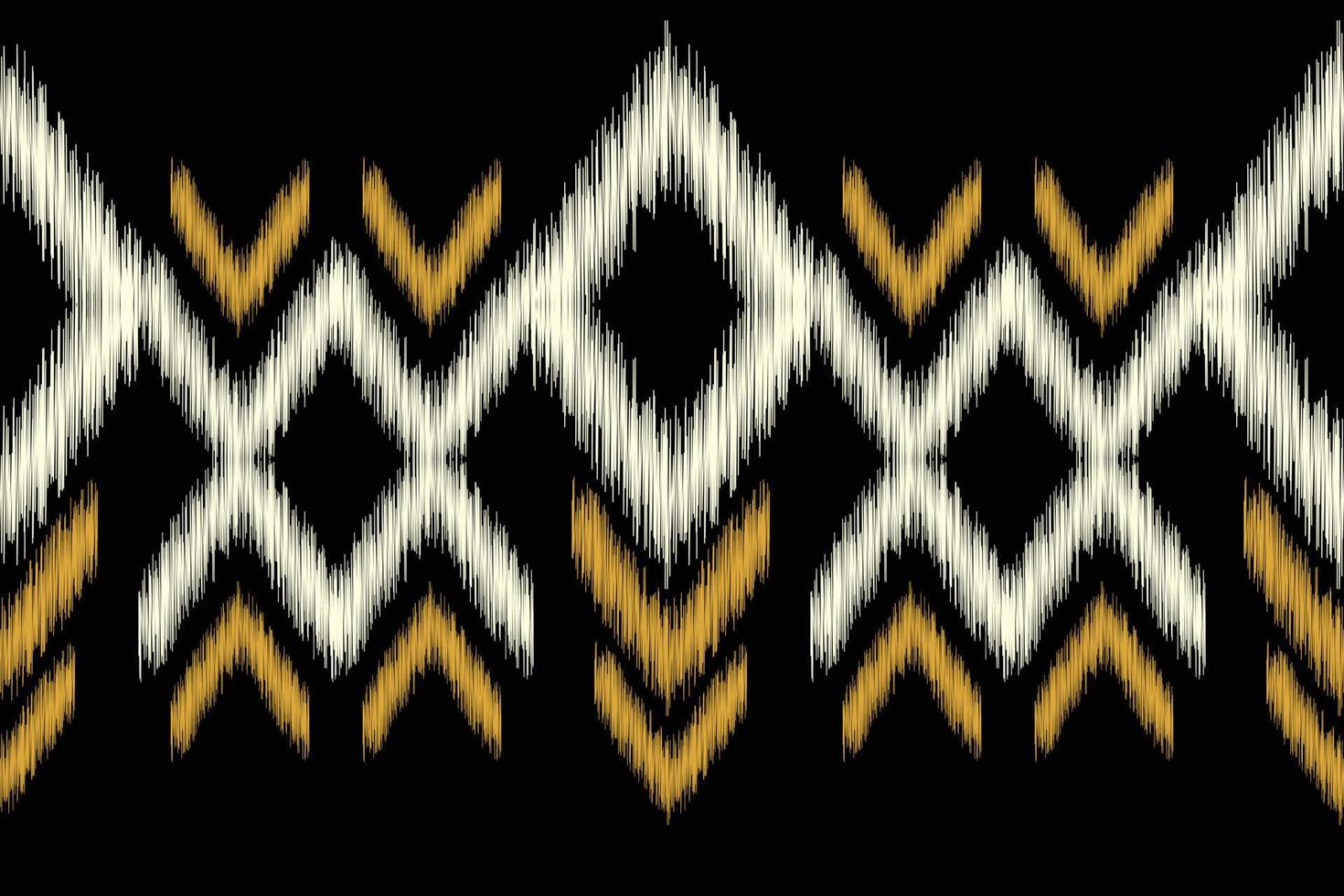 etnisch ikat kleding stof patroon meetkundig stijl.afrikaans ikat borduurwerk etnisch oosters patroon zwart achtergrond. abstract, vector, illustratie.voor textuur, kleding, sjaal, decoratie, tapijt. vector