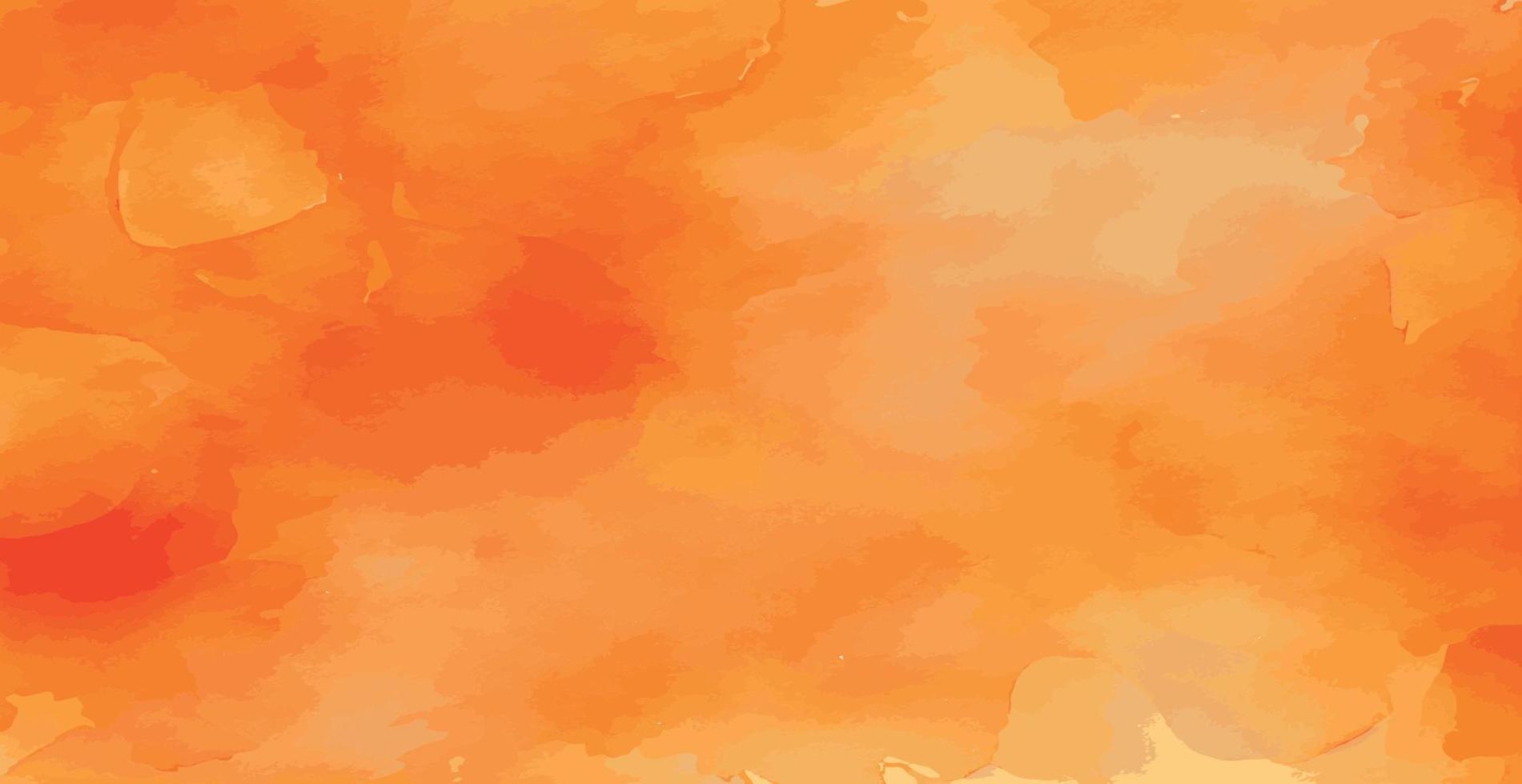 abstract waterverf achtergrond oranje geel papier textuur, kleurrijk waterverf grunge - vector