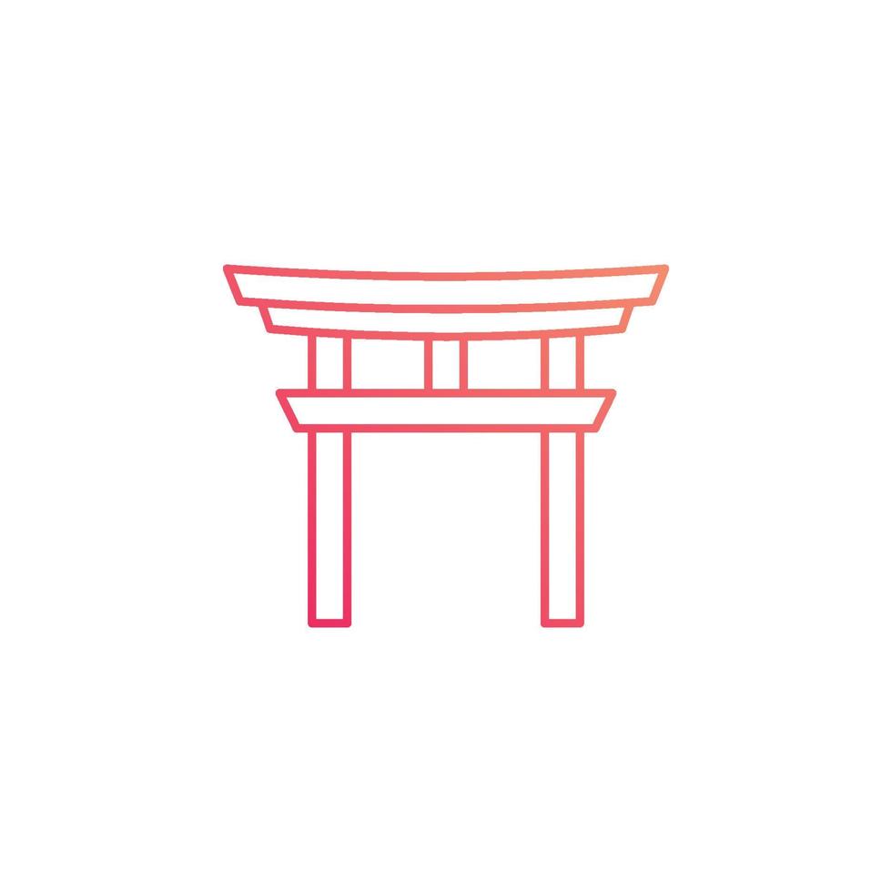 Japan oriëntatiepunten vector voor website, ui essentieel, symbool, presentatie