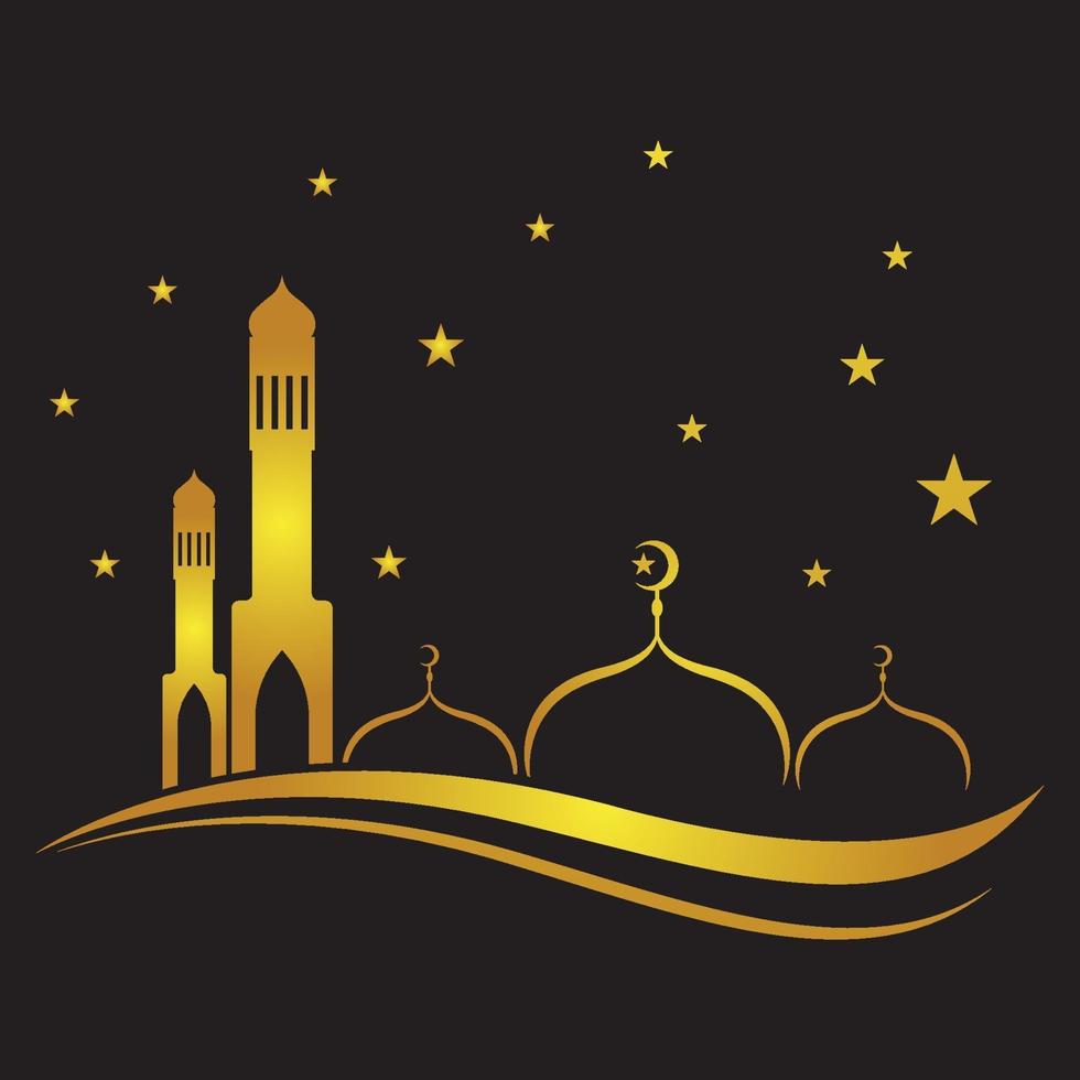 ramadan eid mubarak idul fitri vector