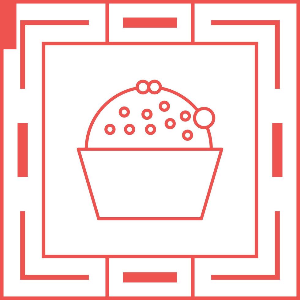 cup cake vector icon