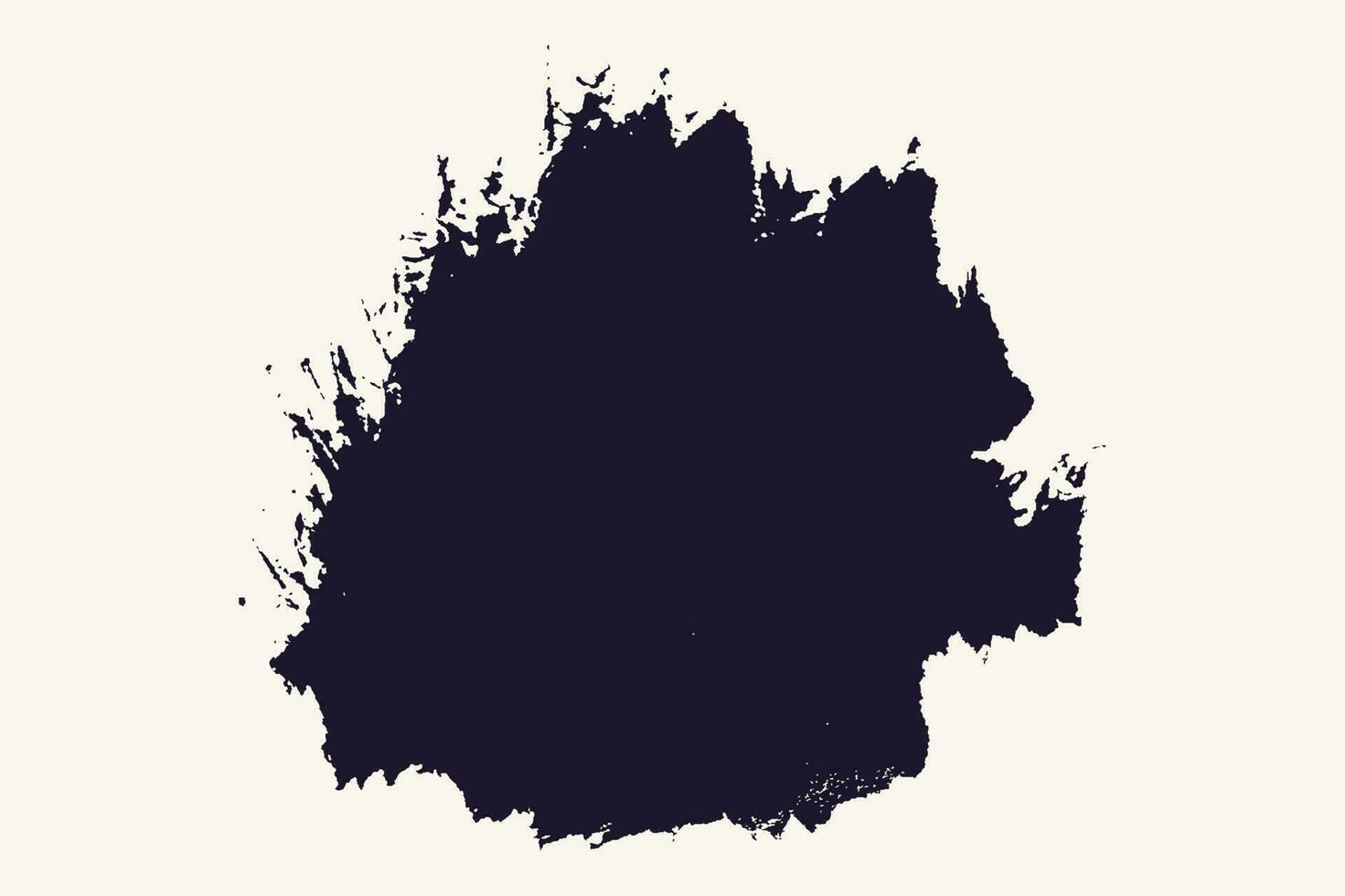 vector zwart borstel beroertes illustratie