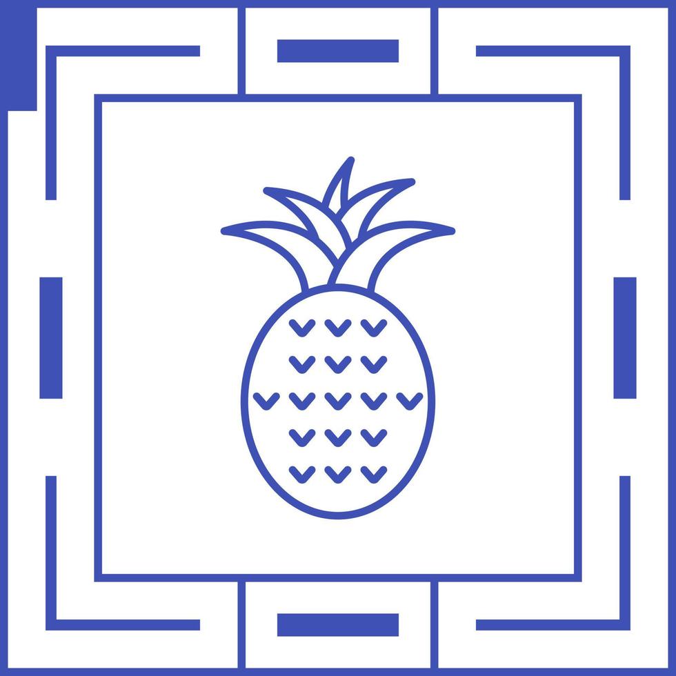 ananas vector icoon