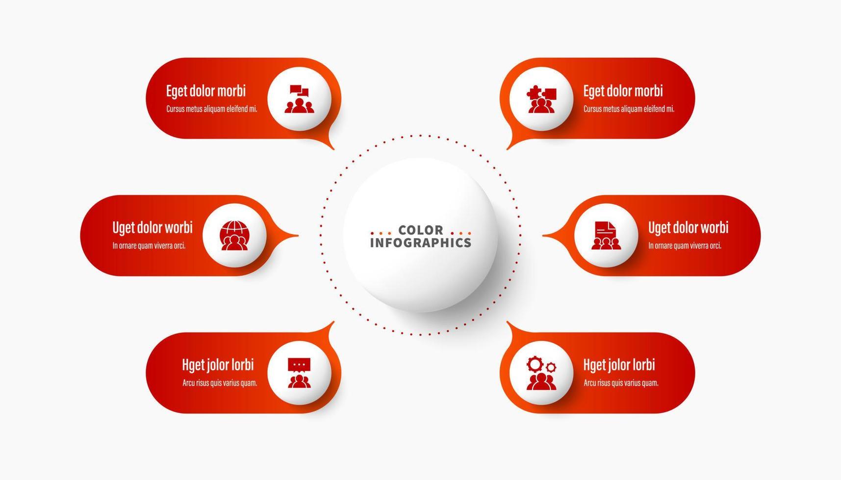 infographic diagram bladzijde sjabloon met vier stappen of parameters, de regeling van de werkwijze. eps 10 vector