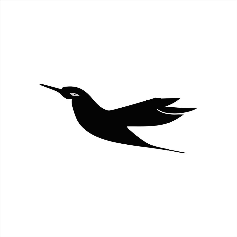 een mooi vogel silhouet vector kunst.