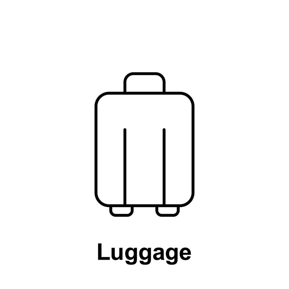 bagage vector icoon illustratie