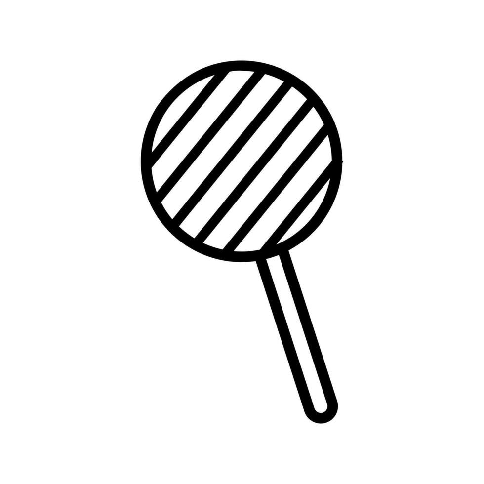 snoep icoon vector. snoepgoed illustratie teken. verjaardag symbool. vakantie logo. vector