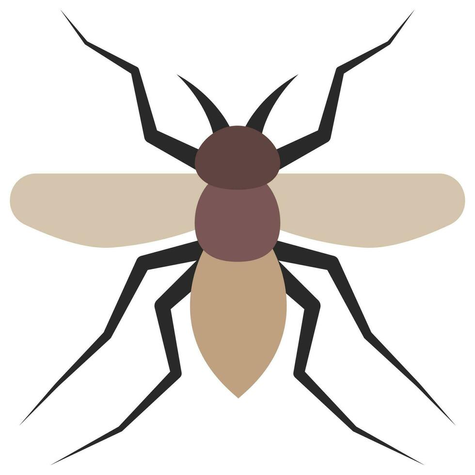 vlak kleur icoon voor mug. vector