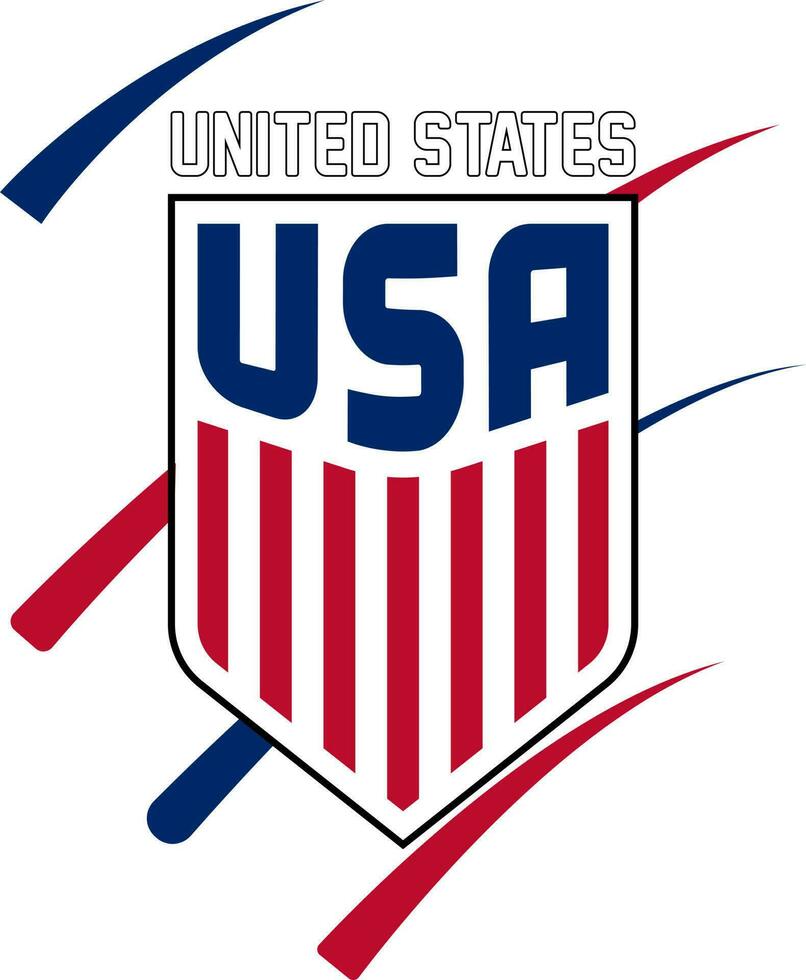 Verenigde staten Verenigde Staten van Amerika , Verenigde Staten van Amerika vlag banier, t-shirt, enz. ontwerp illustratie vector
