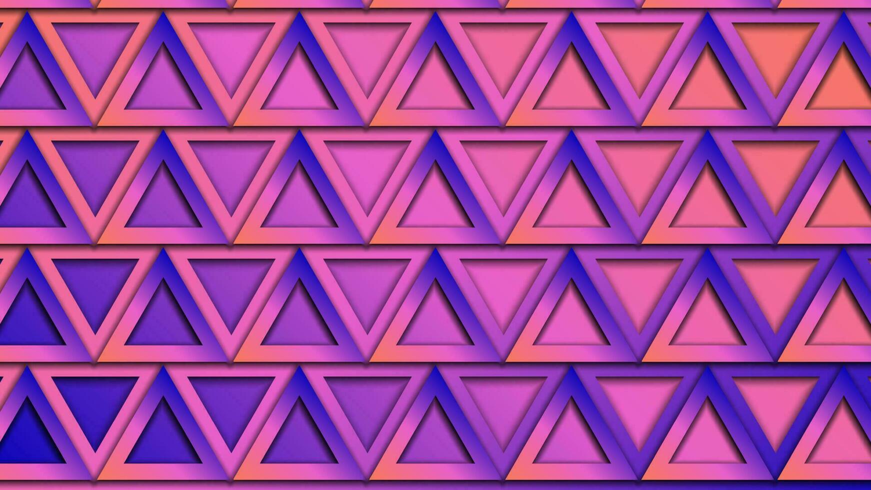 abstract patroon achtergrond met roze en Purper driehoeken. vector illustratie. eps 10.