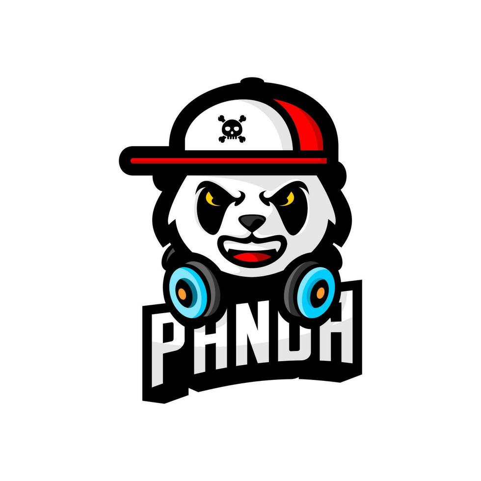 panda muziek- vector