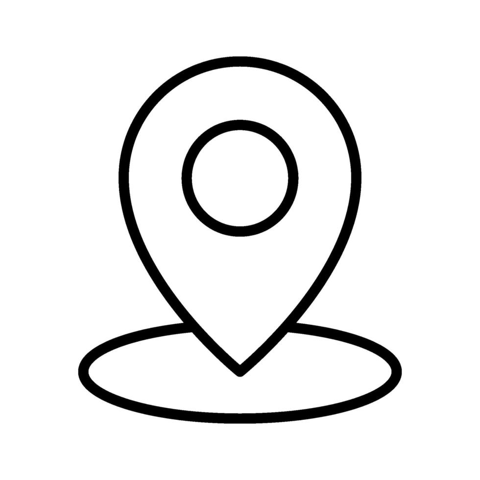 locatie marker pictogram vector