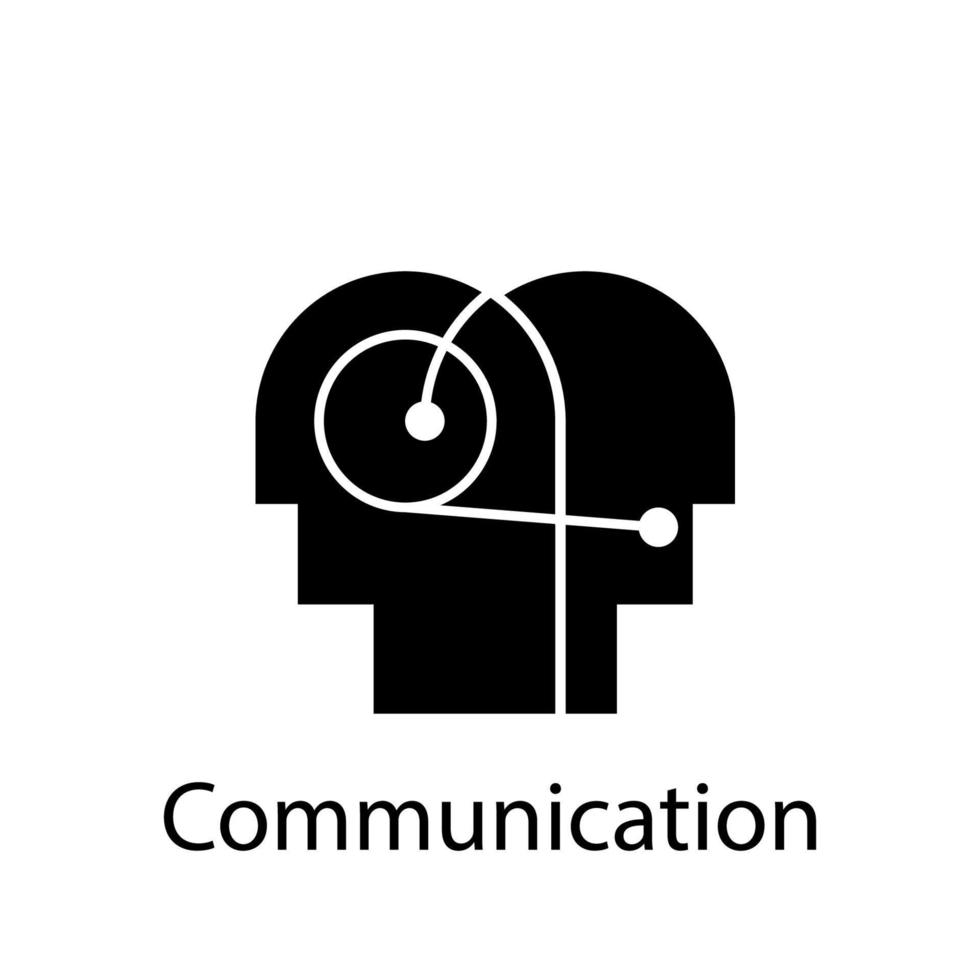 beter, communicatie, horen, menselijk vector icoon illustratie
