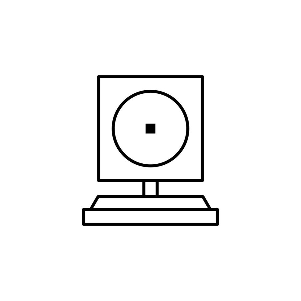 webcam vector icoon illustratie