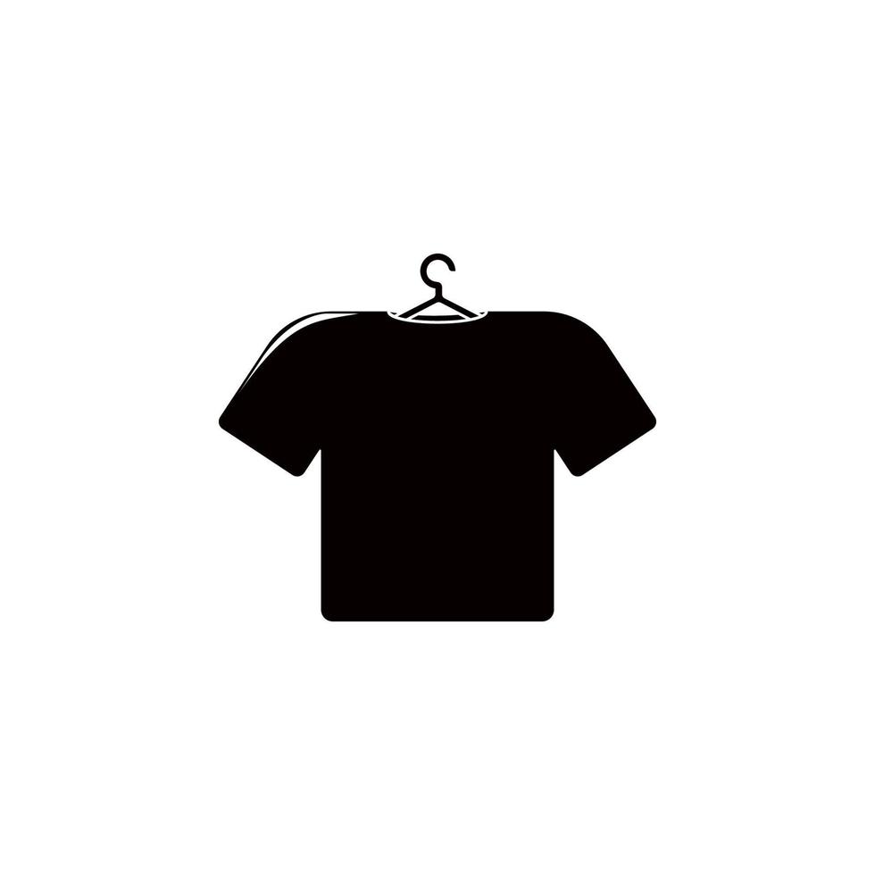 t-shirt Aan de hanger vector icoon illustratie