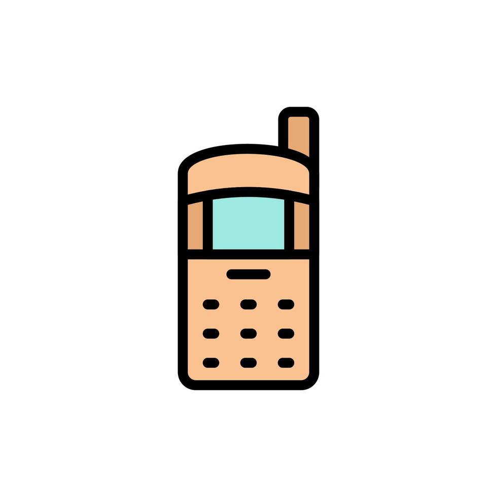 telefoon, mobiel, technologie vector icoon illustratie