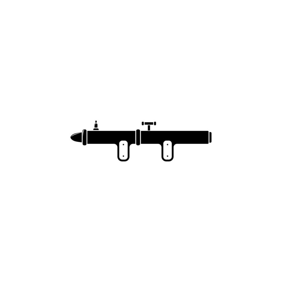 granaat draagraket vector icoon illustratie