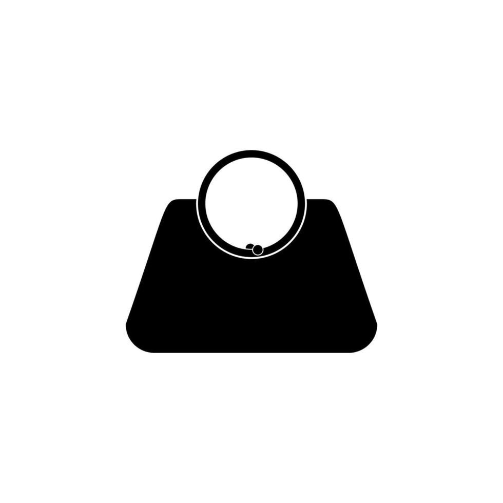 Dames handtas vector icoon illustratie