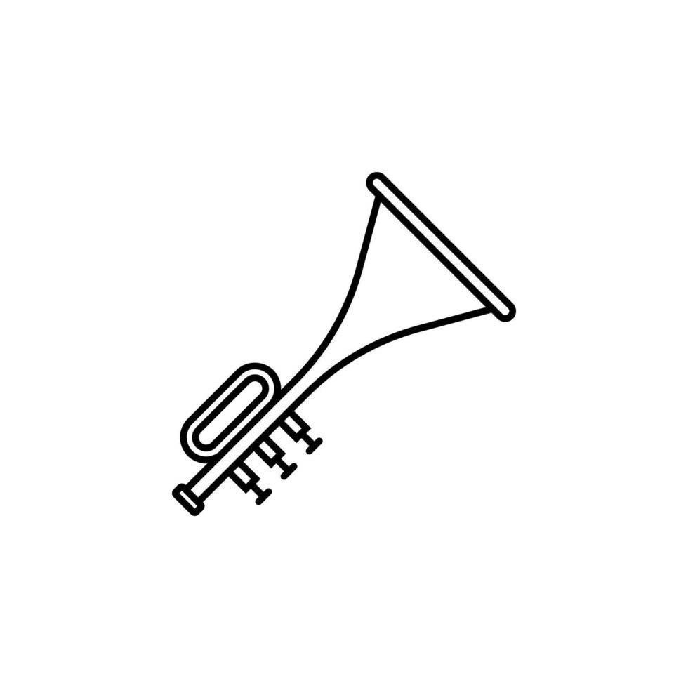 trombone vector icoon illustratie