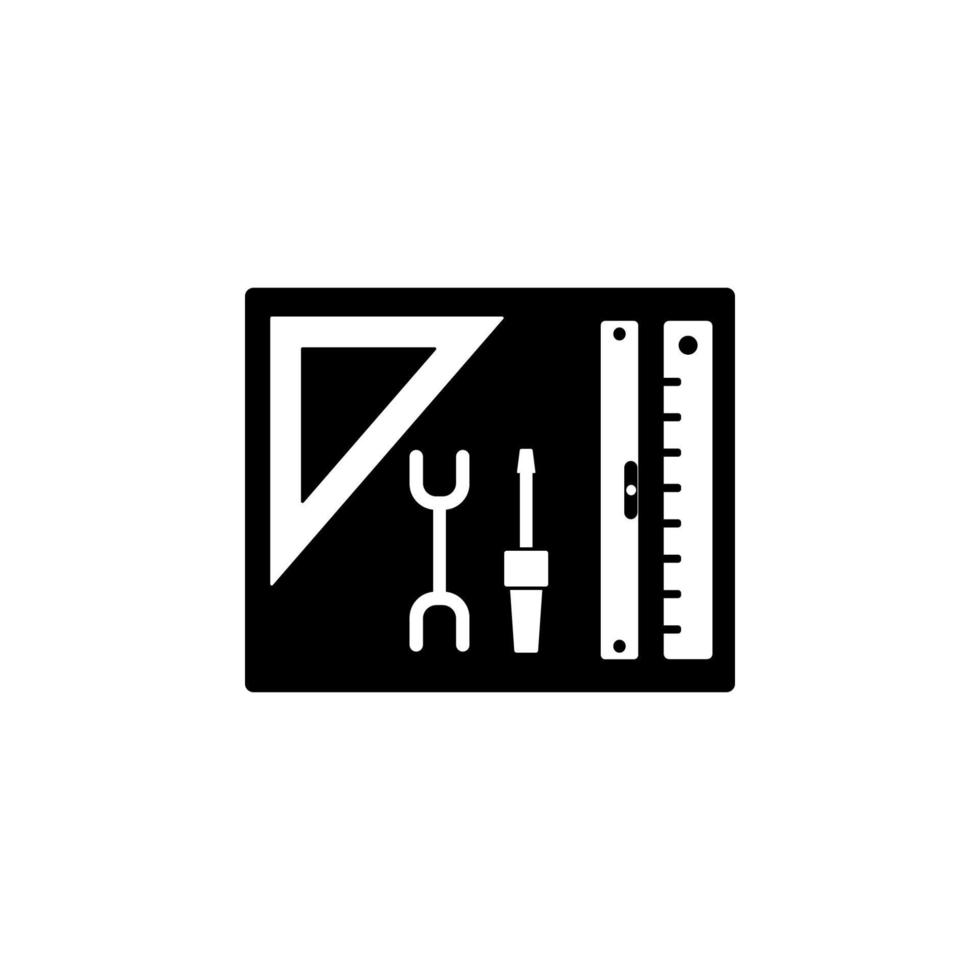 ingenieur gereedschap vector icoon illustratie