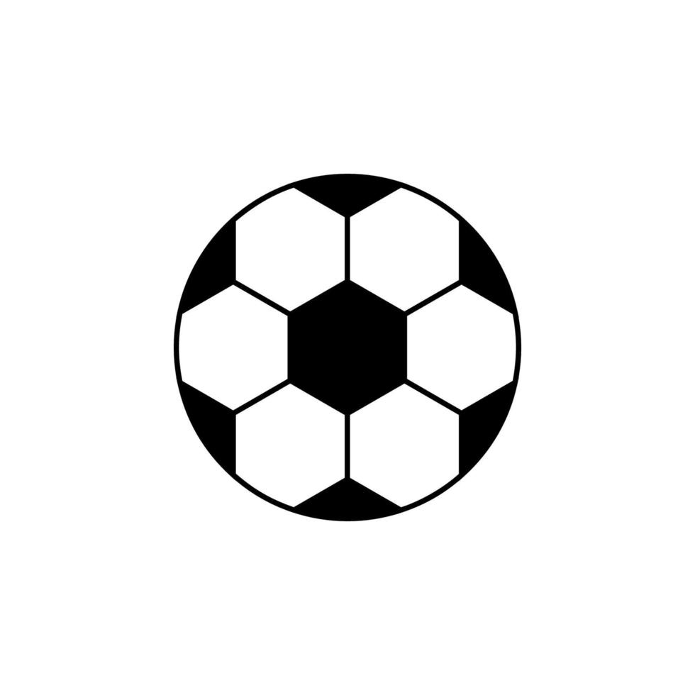 voetbal bal vector icoon illustratie