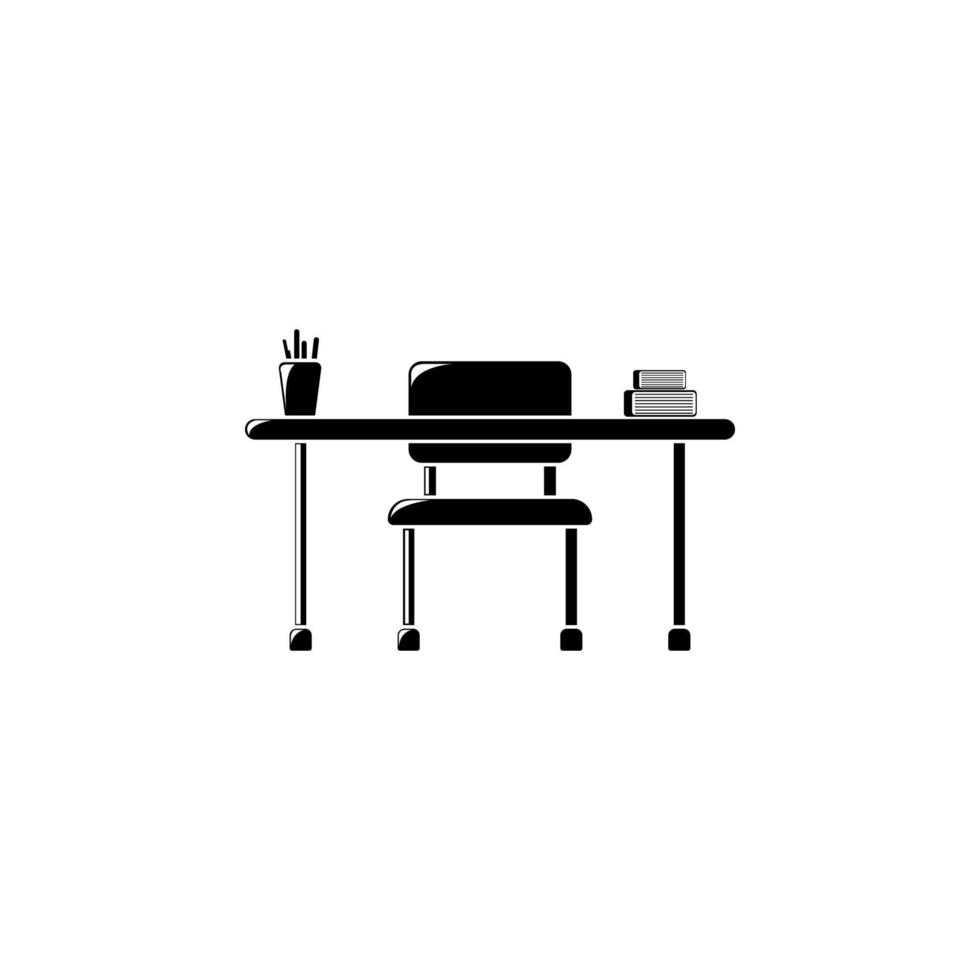 studenten tafel vector icoon illustratie