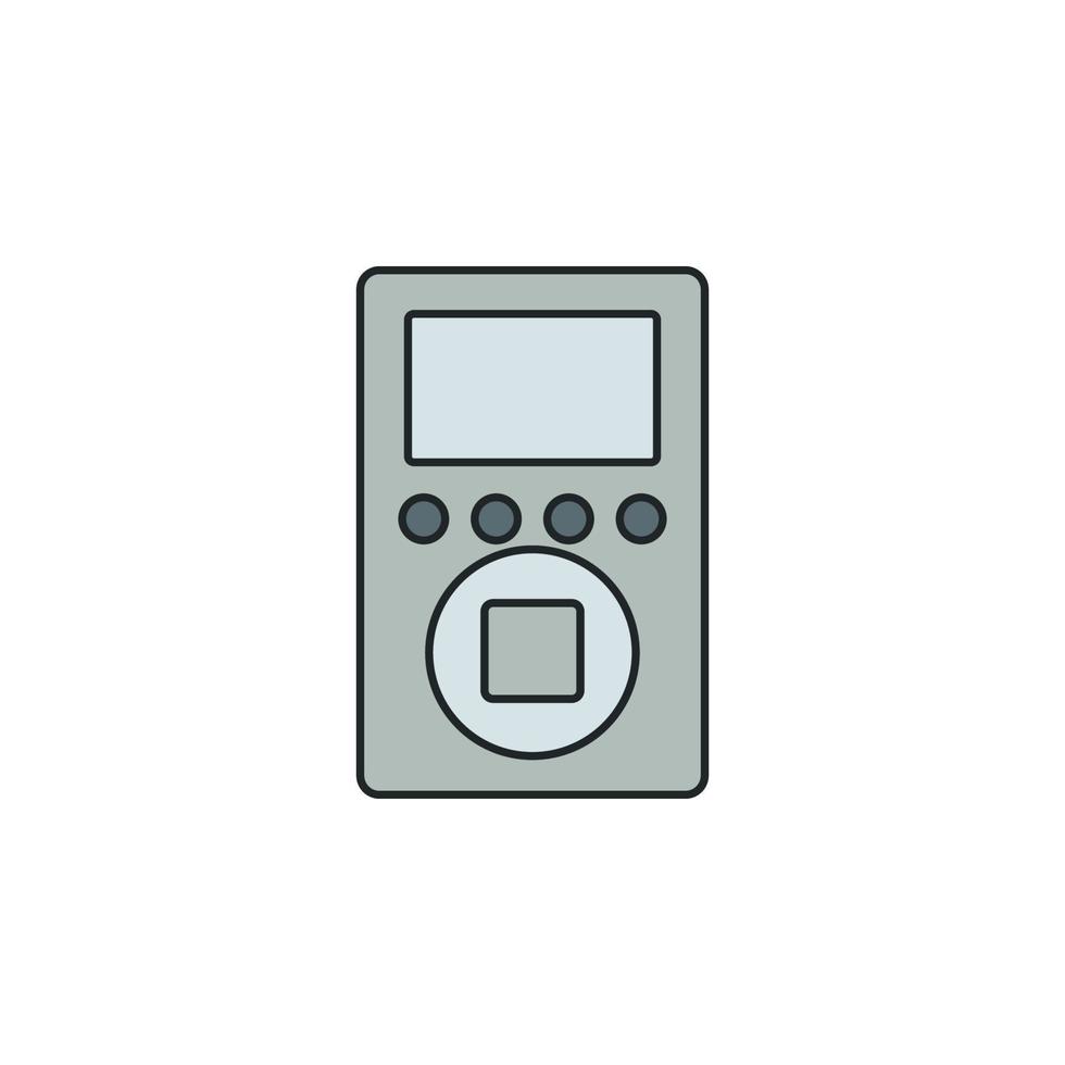 muziek- speler vector icoon illustratie