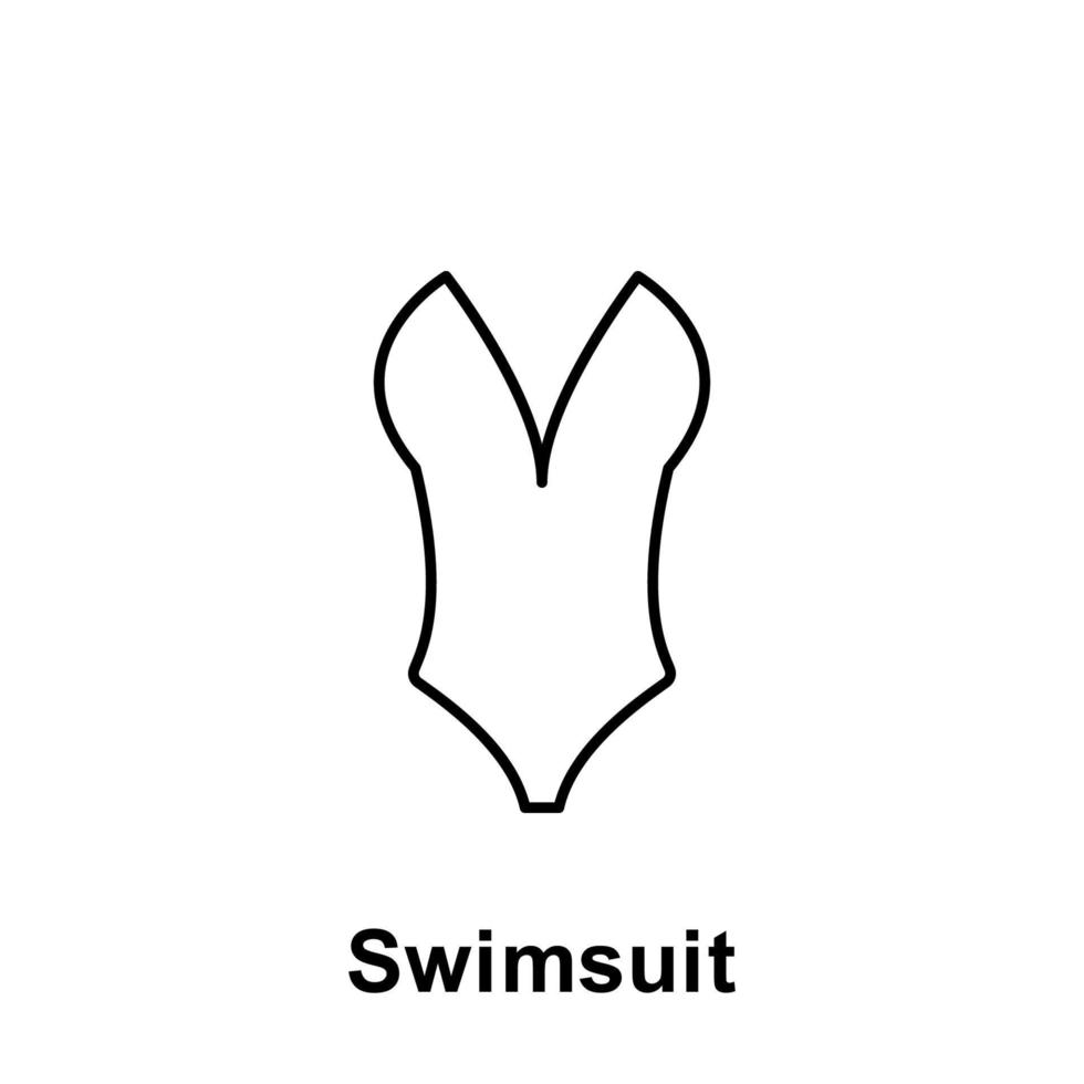 zwempak vector icoon illustratie