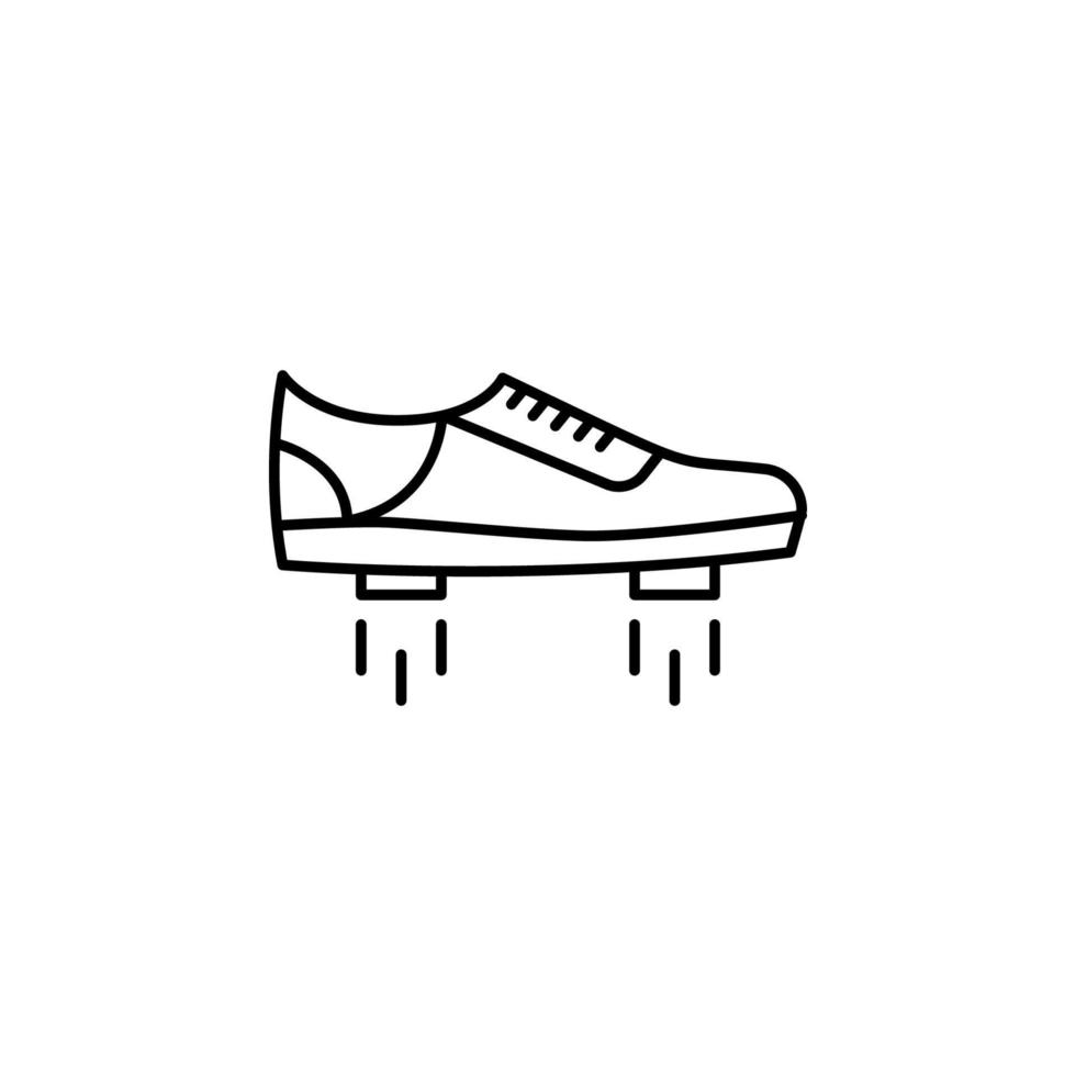 technologie schoenen vector icoon illustratie