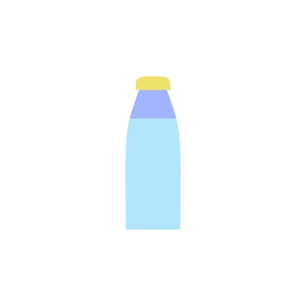 keuken, melk fles vector icoon illustratie