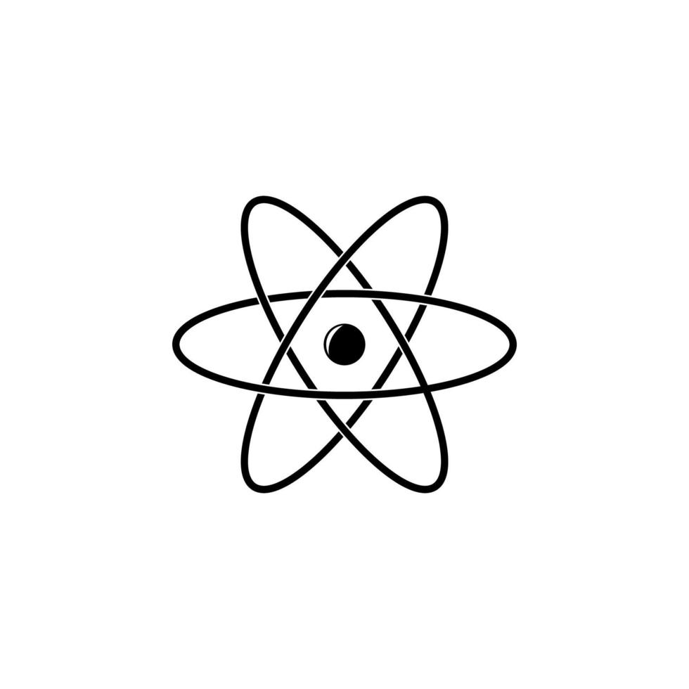 atomen vector icoon illustratie