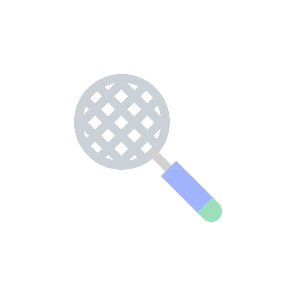 keuken, schuimspaan vector icoon illustratie