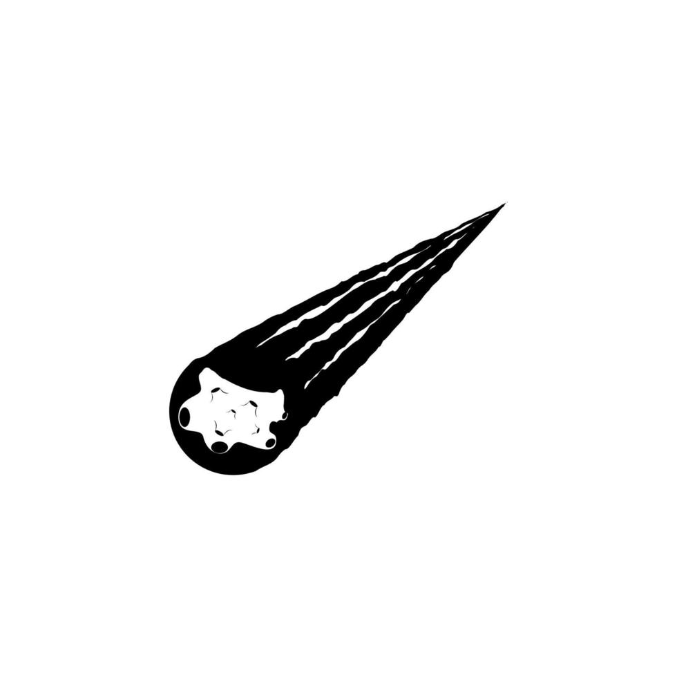 komeet vector icoon illustratie