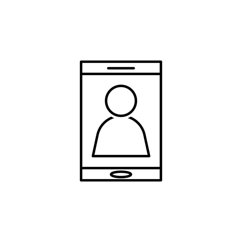 smartphone vector icoon illustratie