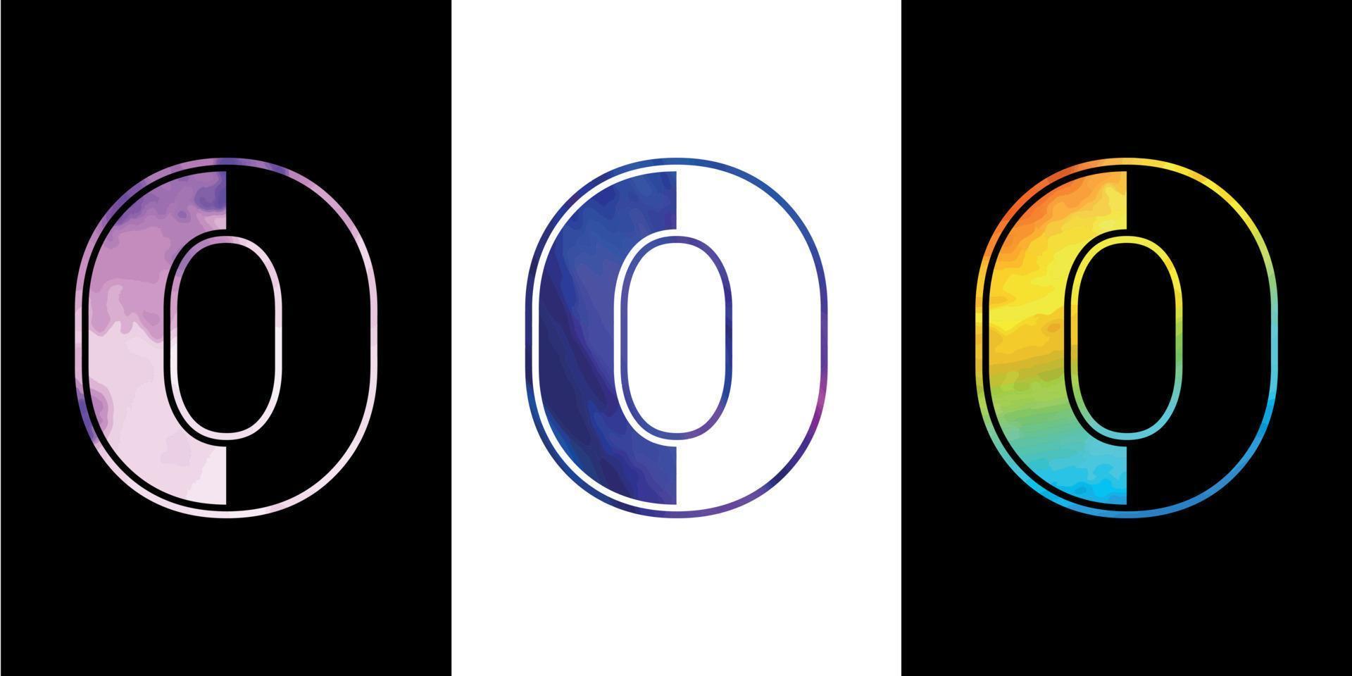 uniek O brief logo icoon vector sjabloon. premie elegant alfabet logo ontwerp voor zakelijke bedrijf