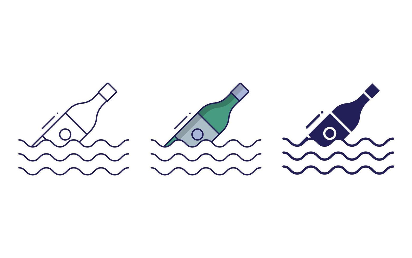 fles vector pictogram