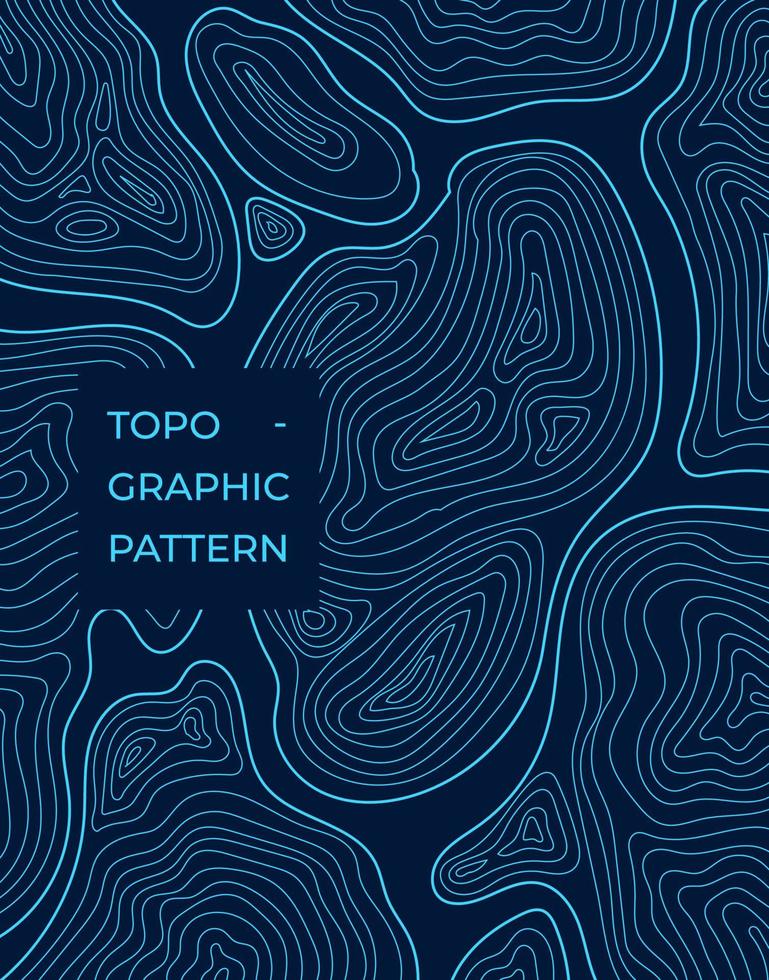 abstract patroon . golvend lijnen van topografisch ontwerp. vector contour illustratie.
