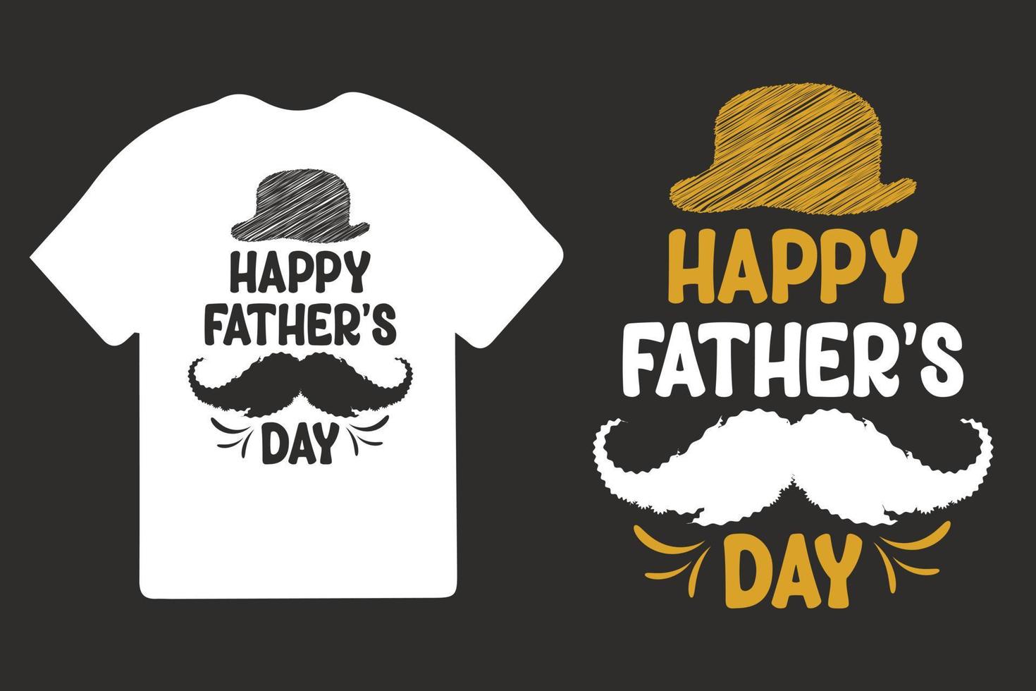 vaders dag t-shirt ontwerp, gelukkig vaders dag typografie, papa t-shirts ontwerp. vector